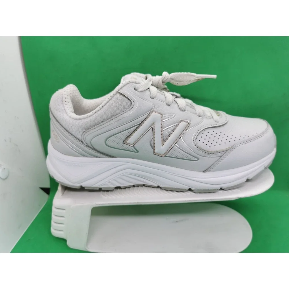 New Balance 840 GG2 Abzorb Walking Shoes White Rose Gold Women Size 8.5 D Wide